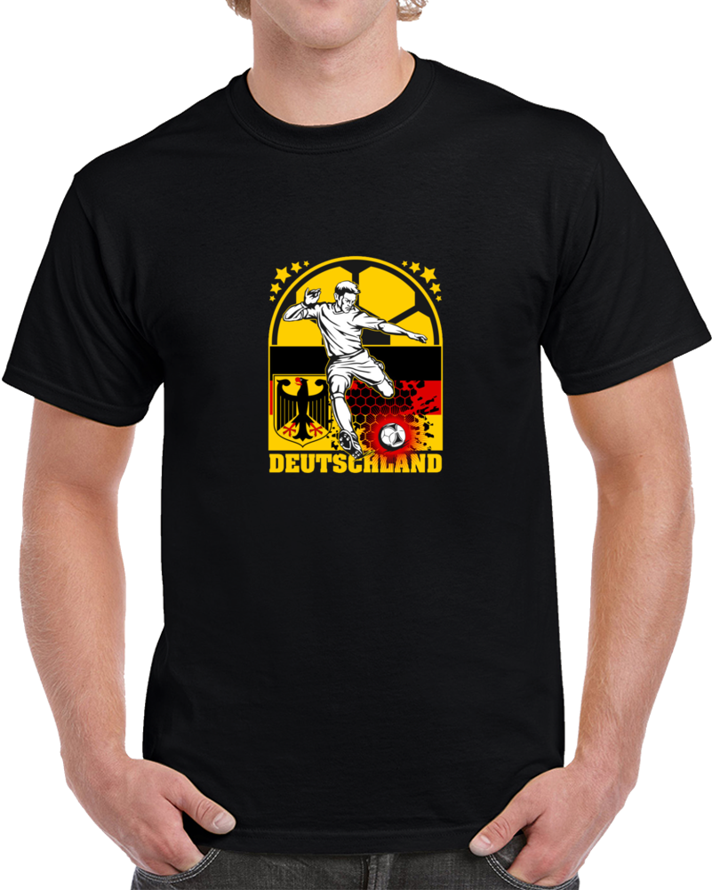 Deutschland German Soccer Team Fan Supporter World Cup T Shirt