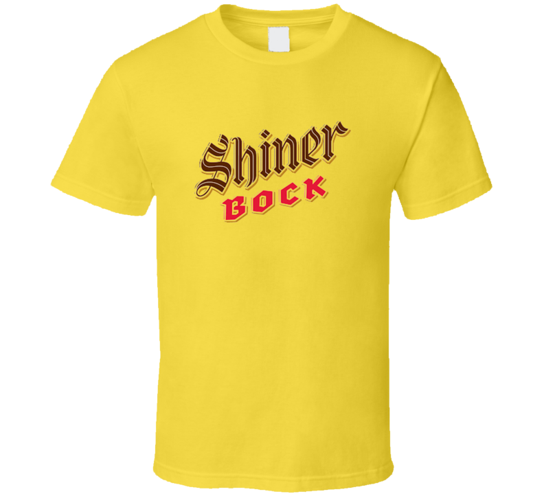 Shiner Bock Texas Beer Brewery 1909 Retro Vintage T Shirt