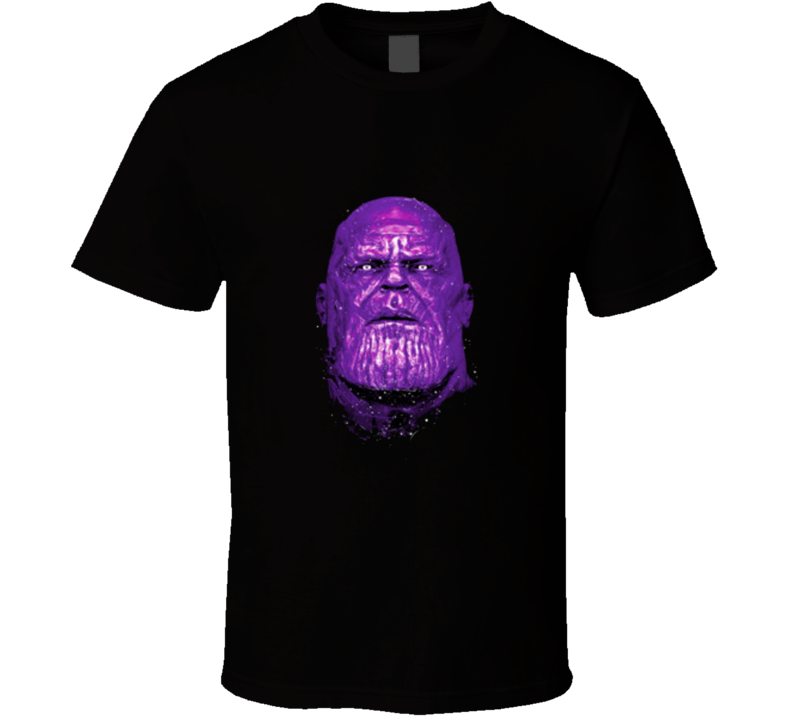 Thanos God Avengers Comic Big Face Movie T Shirt