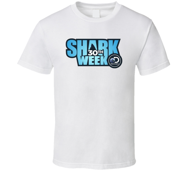Shark Week 30th Anniversary Discovery Channel Cool T Shirt