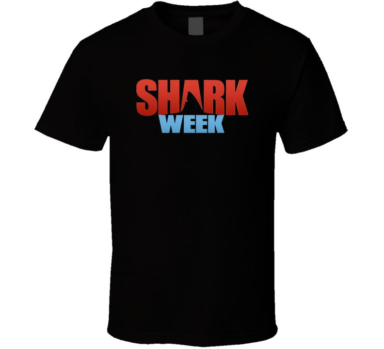 Shark Week Discovery Channel Tv Show V2 Logo T Shirt