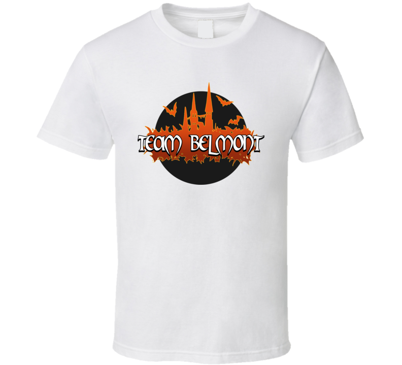 Team Belmont Castlevania Video Game T Shirt