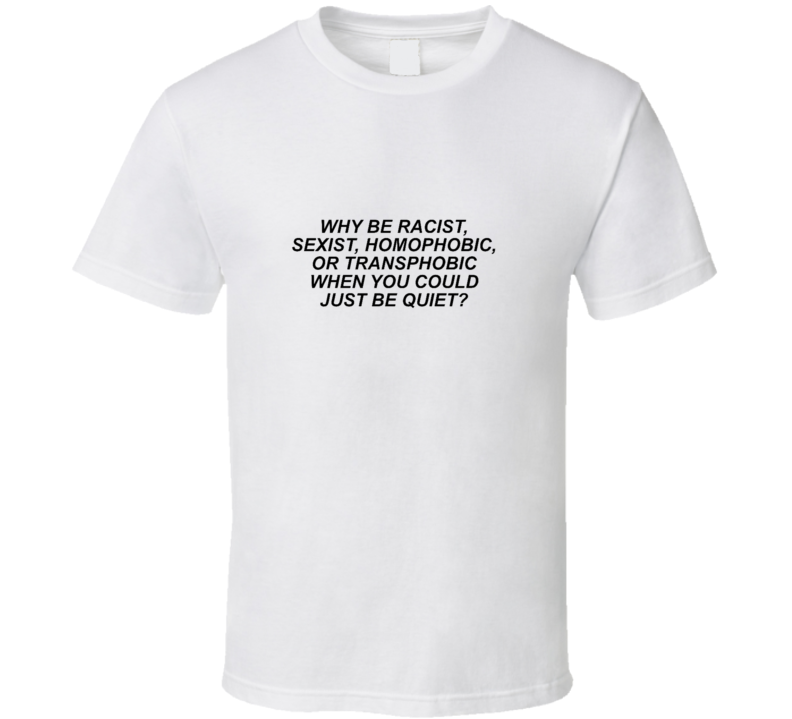Frank Ocean Why Be Racist? Music T Shirt