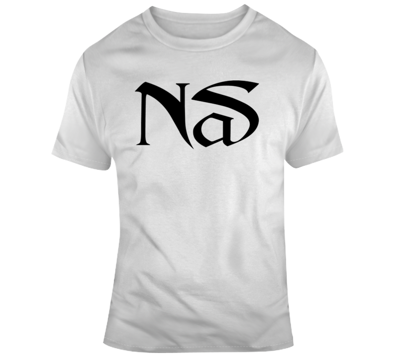 Nas Rapper Logo Hip Hop Retro 90's Music T Shirt