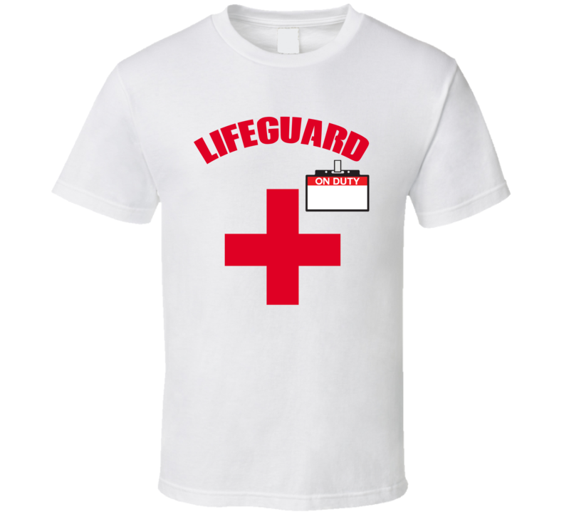 Lifeguard On Duty Halloween Costume T Shirt