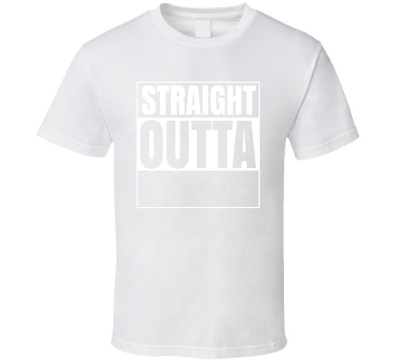 Straight Outta Compton Personalized T Shirt