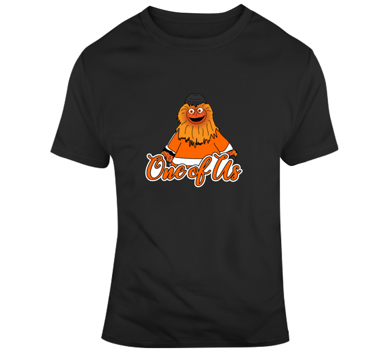 Gritty Philadelphia Hockey Mascot Funny One Of Us T Shirt