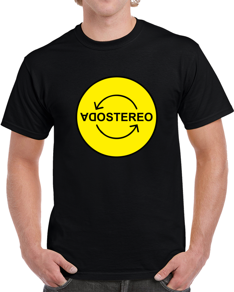 Soda Stereo Gustavo Cerati Argentina Rock Band 80's T Shirt