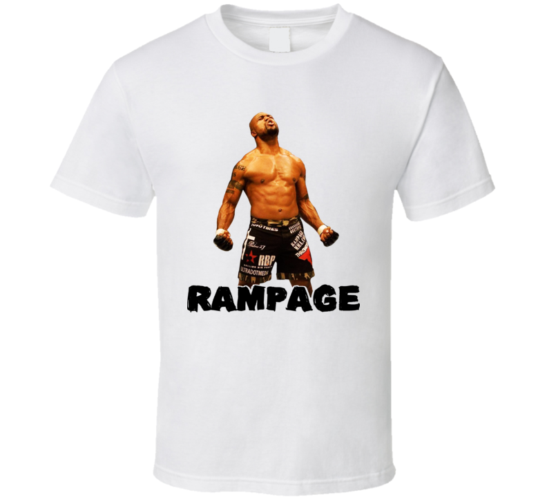 Rampage Jackson Mma Fighter T Shirt