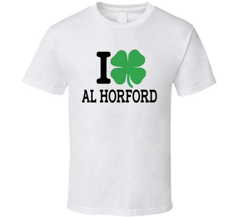 I Love Al Horford Shamrock Boston Basketball T Shirt 