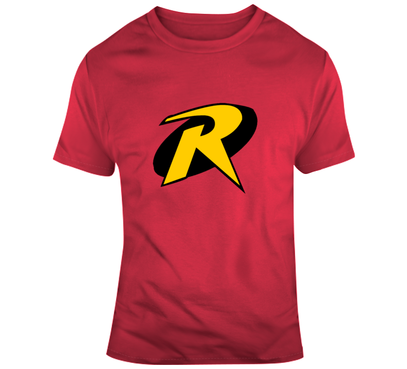 Robin Boy Wonder Costume Logo Comic Character T Shirt
