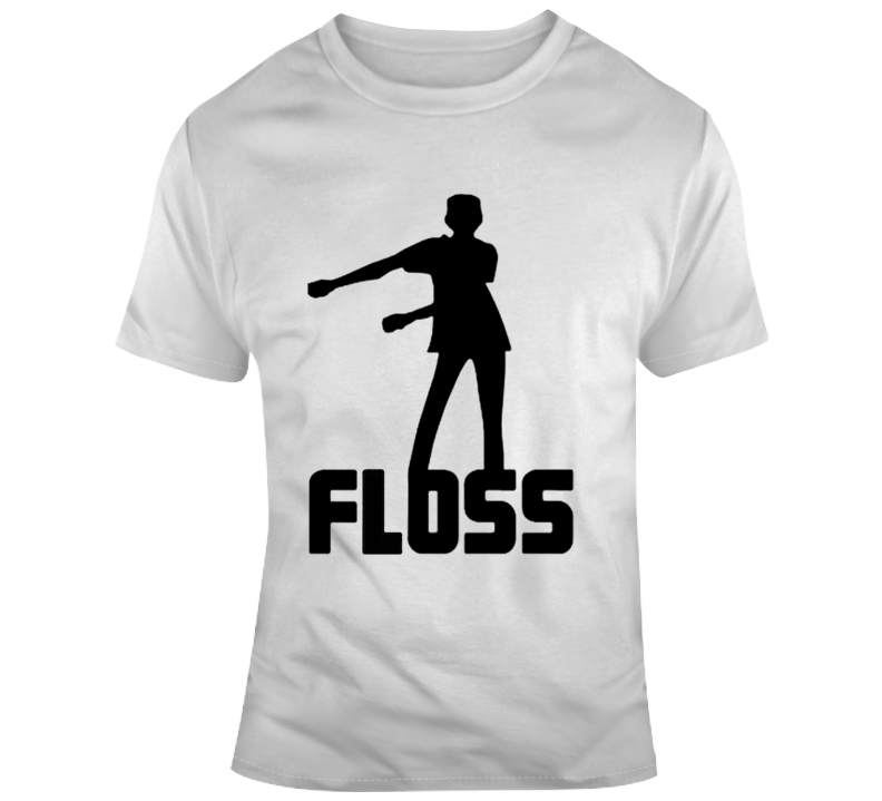 Pop Culture Back Pack Kid Floss Dance Funny Silhouette T Shirt