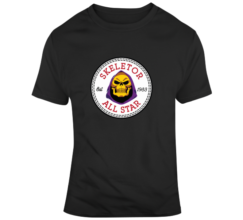 Skeletor Classic Retro Parody Masters Of Universe Cartoon Vintage Cartoon T Shirt