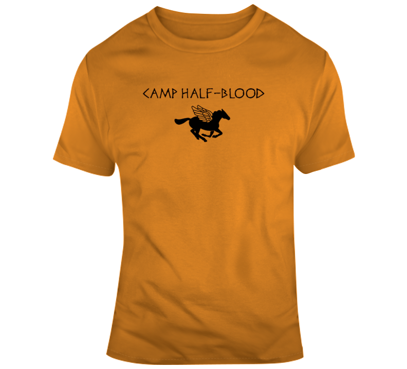 Camp Half Blood Percy Jackson Halfblood Greek Official Shirt 