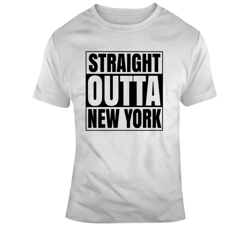 Straight Outta New York V1 Streetwear T Shirt