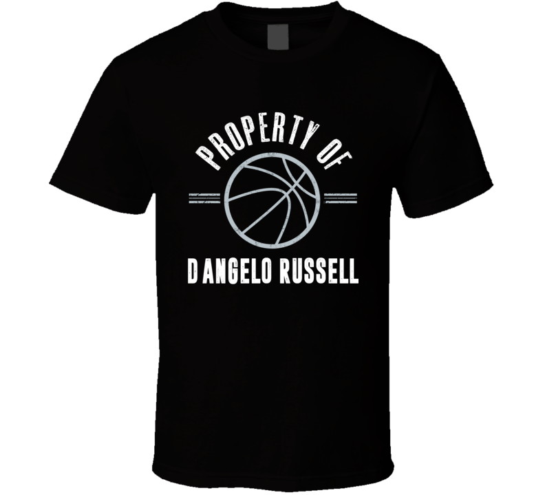 Property Of D'angelo Russell Brooklyn Basketball T Shirt