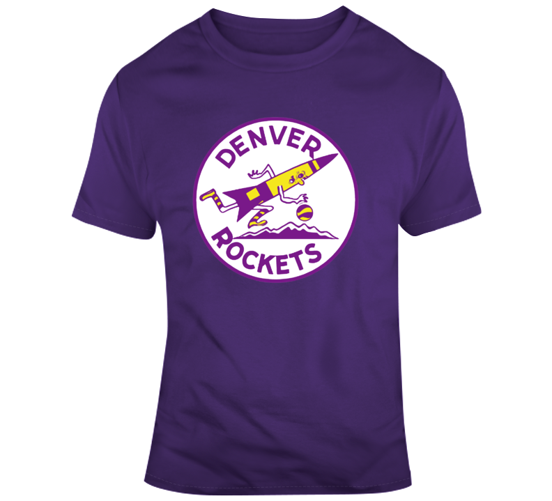 Denver Rockets Defunct Professional Basketball Team T Shirt