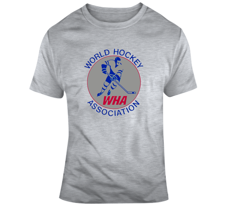 Wha World Hockey Organization Defunct Hockey League Vintage Retro T Shirt