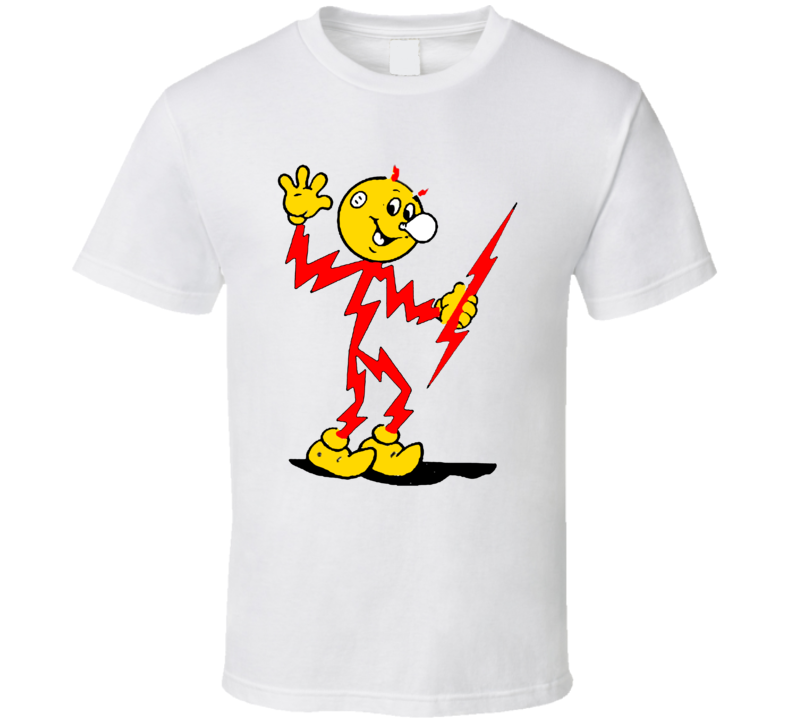 Reddy Kilowatt Retro Vintage Mascot T Shirt