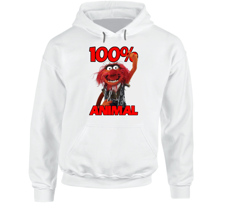 100% Animal Muppets Birthday Party Hoodie
