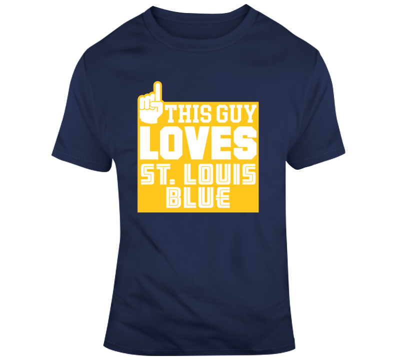 St.louis This Guy Loves Champions Hockey T Shirt
