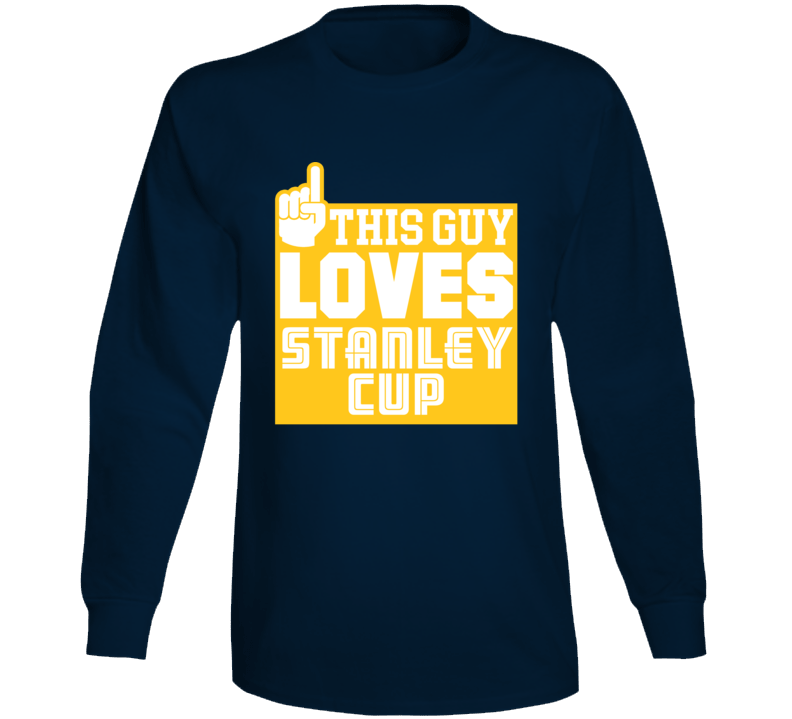 St, Louis This Guy Loves Stanley Cup Hockey Long Sleeve