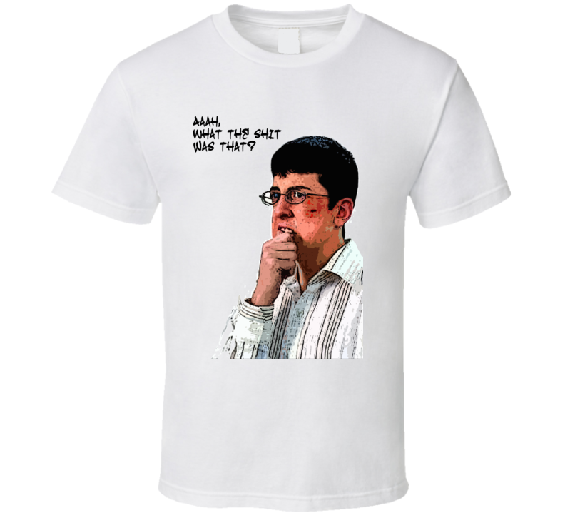 Mclovin Superbad Movie punched out T Shirt