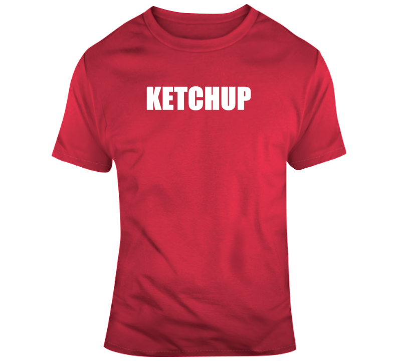 Ketchup Funny Red Halloween Costume T Shirt