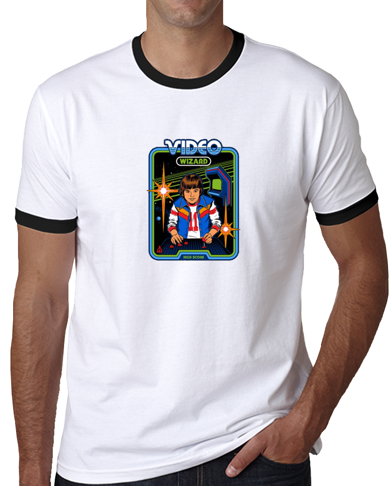 Funny Retro Video Arcade Gamer 80's Vintage T Shirt
