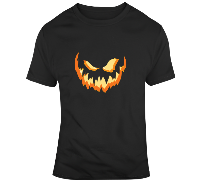 Jack O' Lantern Scary Pumpkin Halloween Costume  Unisex T Shirt