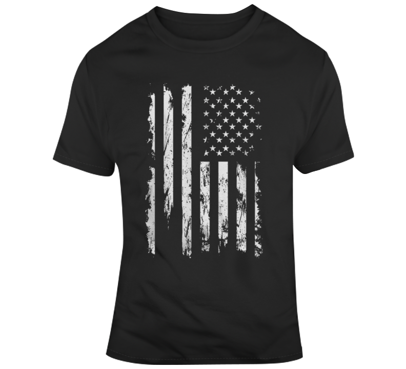 Distressed American Flag Usa Patriotic Pride T Shirt