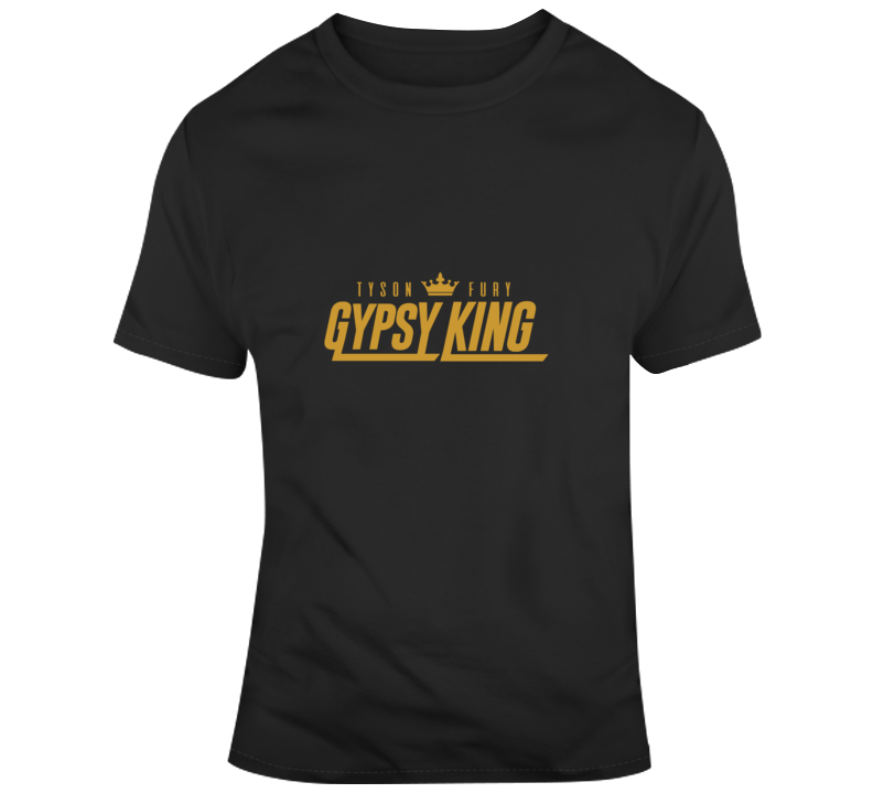Tyson Fury Gypsy King Heavyweight Boxing Logo T Shirt