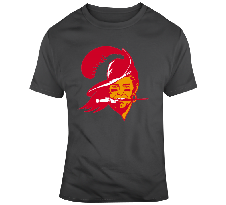 Tom Brady Tamp Bay Buccaneer Qb Football Retro Logo T Shirt