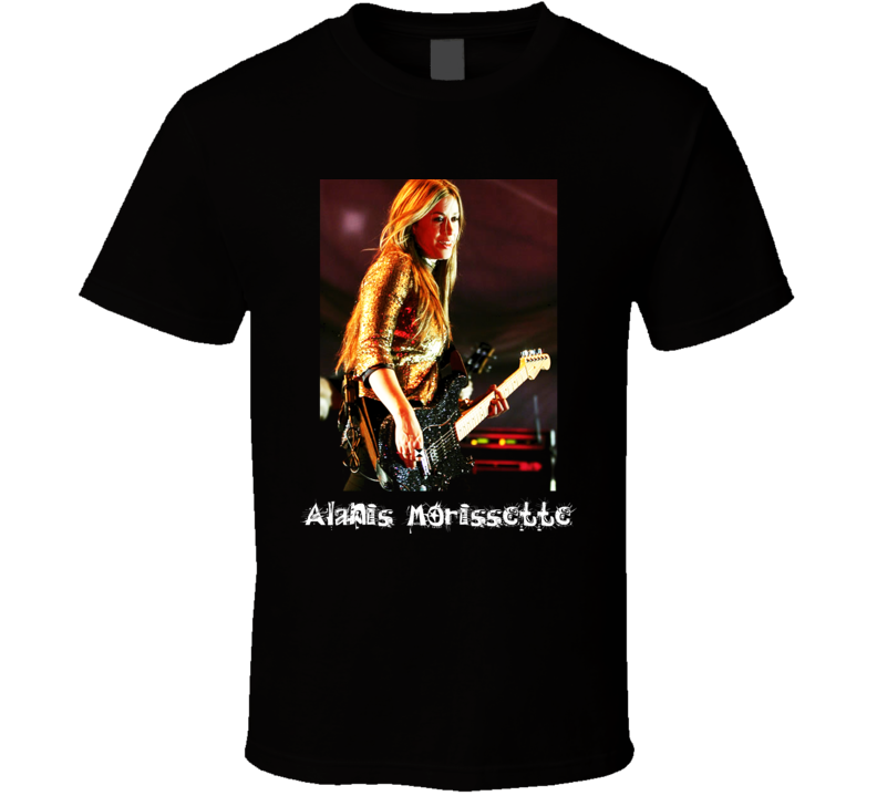 Alanis Morissette Singer T Shirt