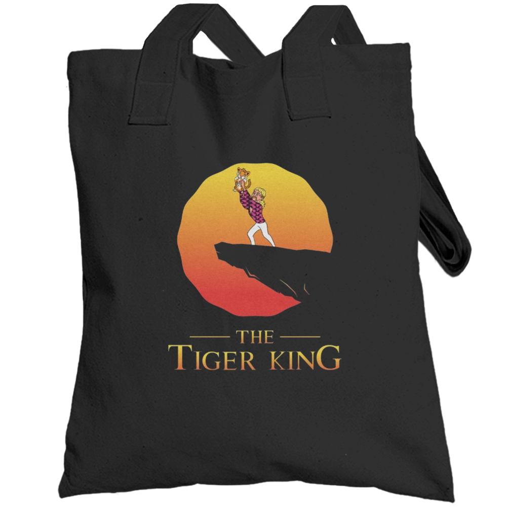 The Tiger King Joe Exotic Movie Spoof Funny Tv Show Totebag