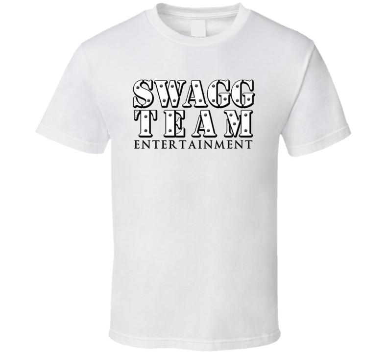 Swag Team Entertainment Rap Label Logo T Shirt