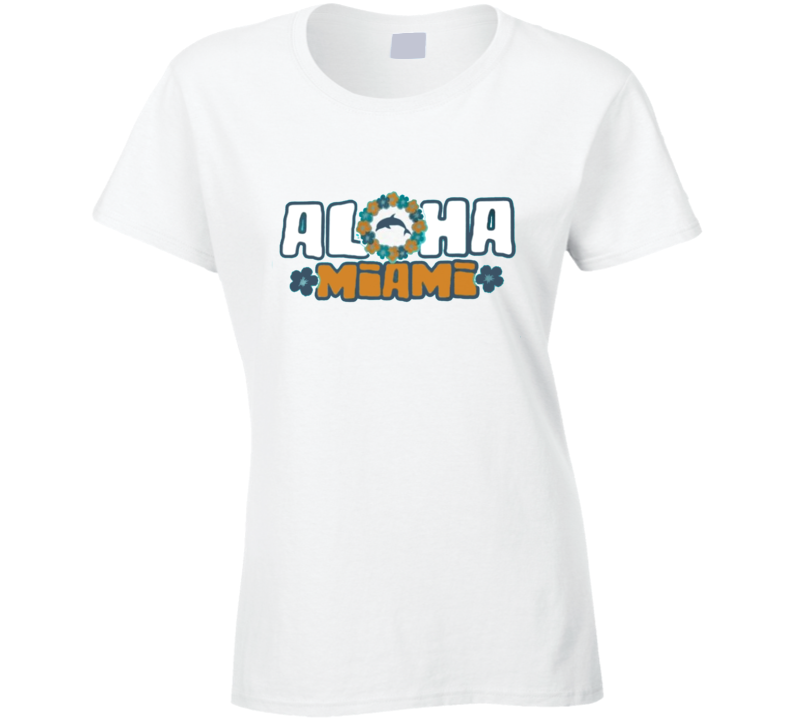 Aloha Time Tua Tagovailoa Qb Miami Football V1 Ladies T Shirt