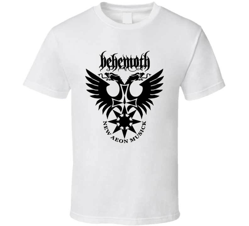 Behemoth Heavy Metal Rock Band Logo T Shirt