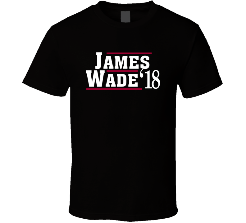 Lebron James Dwyane Wade 2018 Election Style Favorite Players Miami Basketball Fan T Shirt
