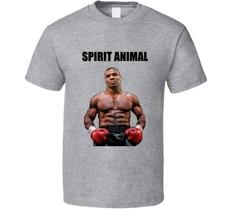Mike Tyson Spirit Animal Boxing T Shirt