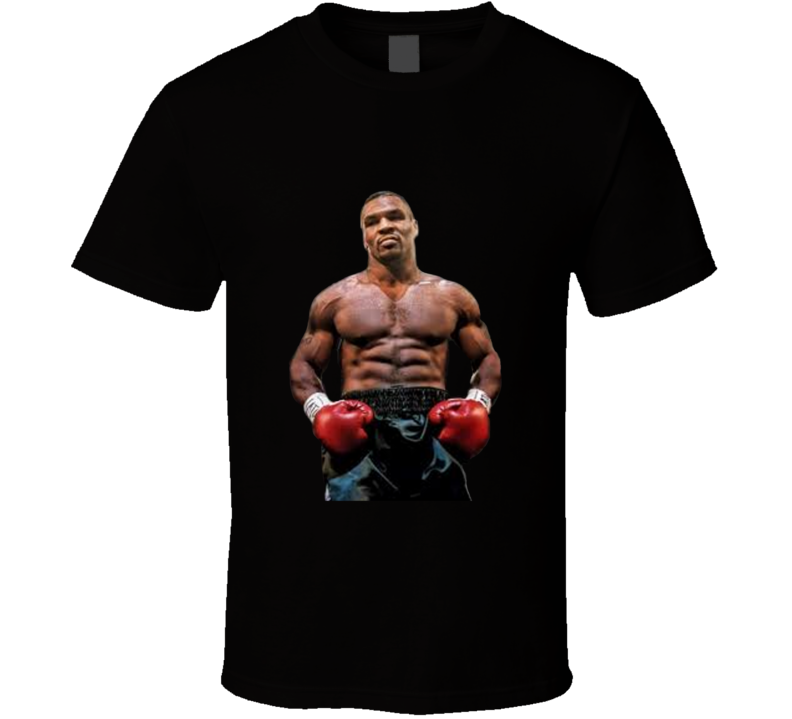 Mike Tyson Cool Silhouette Boxing T Shirt. 