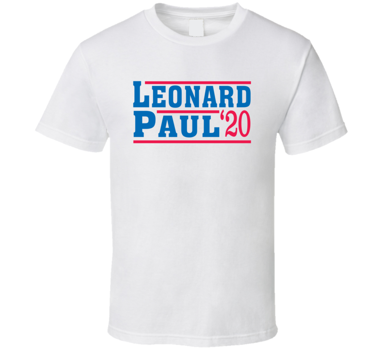 Kawhi Leonard Paul George 2020 Election Style Los Angeles Basketball Fan T Shirt