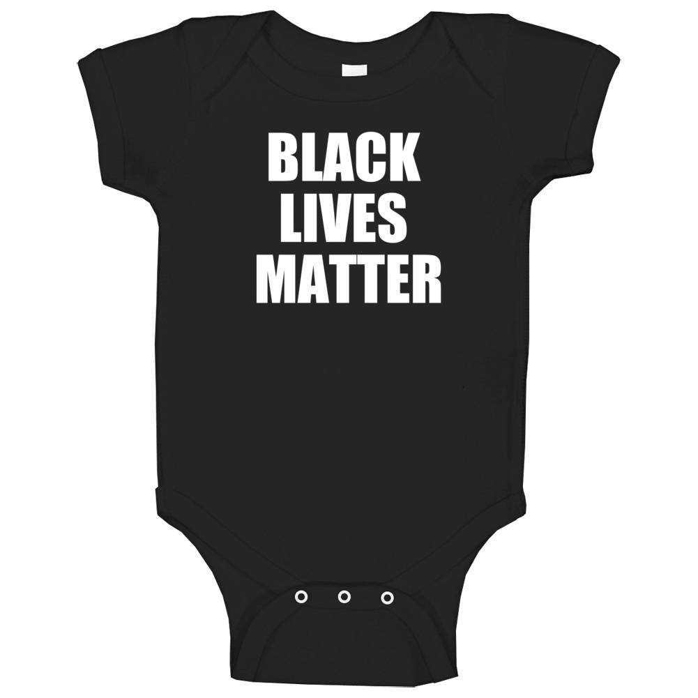 Black Lives Matter Racial Supporter Baby One Piece