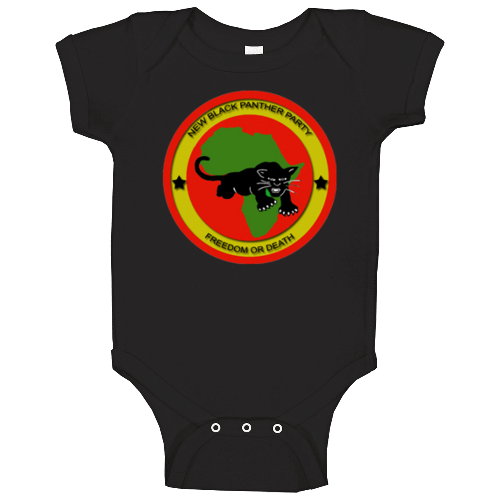 New Black Party Logo Black Lives Matter Political Baby One Piece