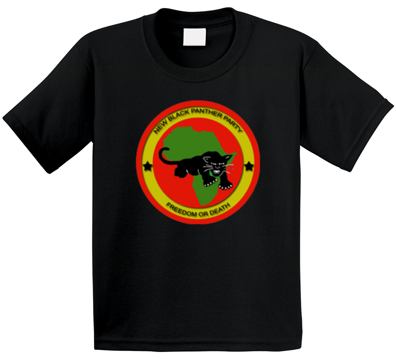 New Black Party Logo Black Lives Matter Political T Shirt