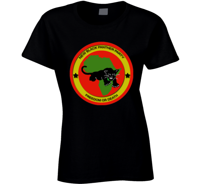 New Black Party Logo Black Lives Matter Political Ladies T Shirt