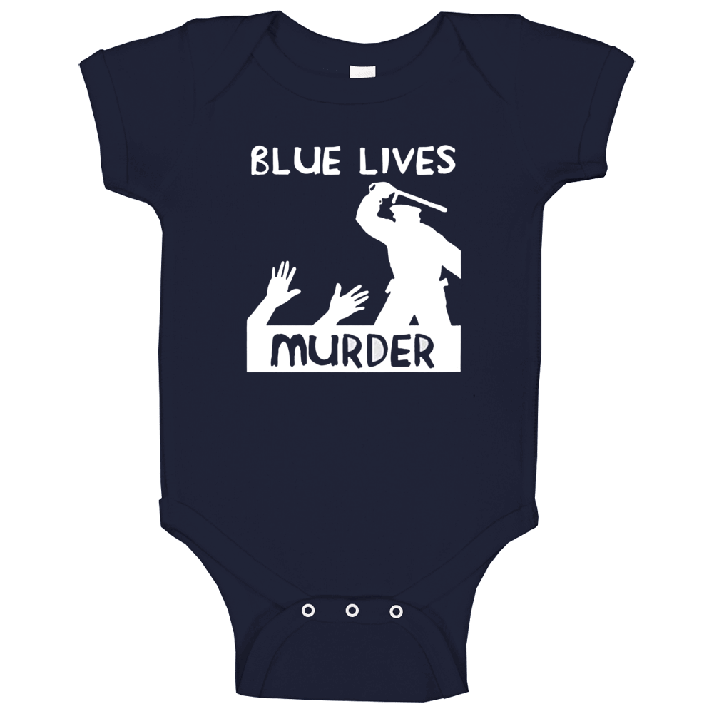 Blue Lives Murder Police Brutality Amazon Baby One Piece