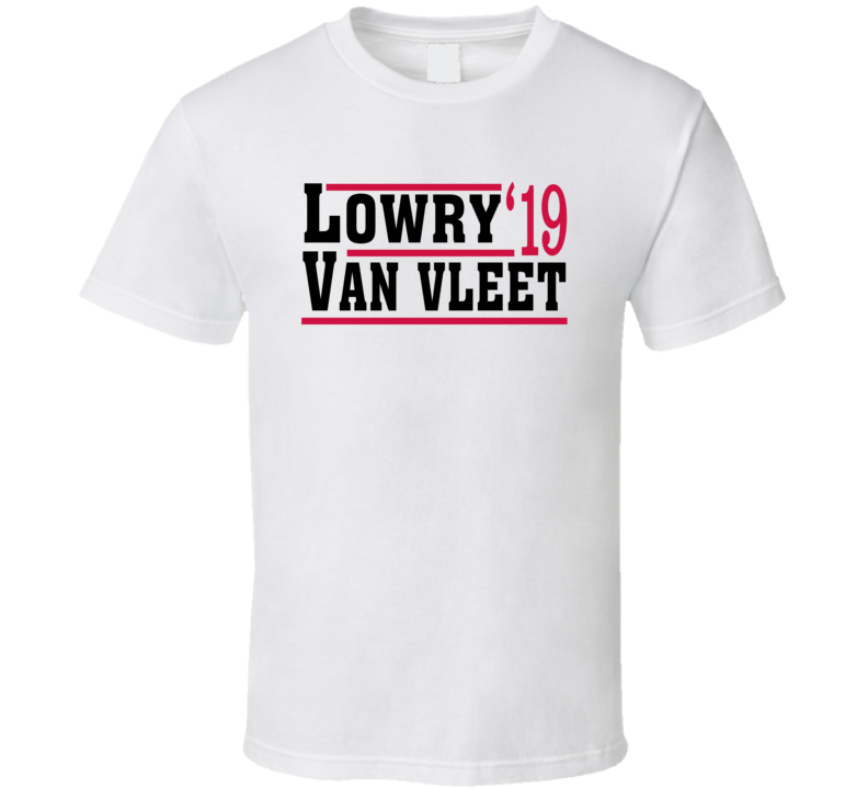 Kyle Lowry Fred Van Vleet 2019 Toronto Election Style Champs Basketball Fan T Shirt