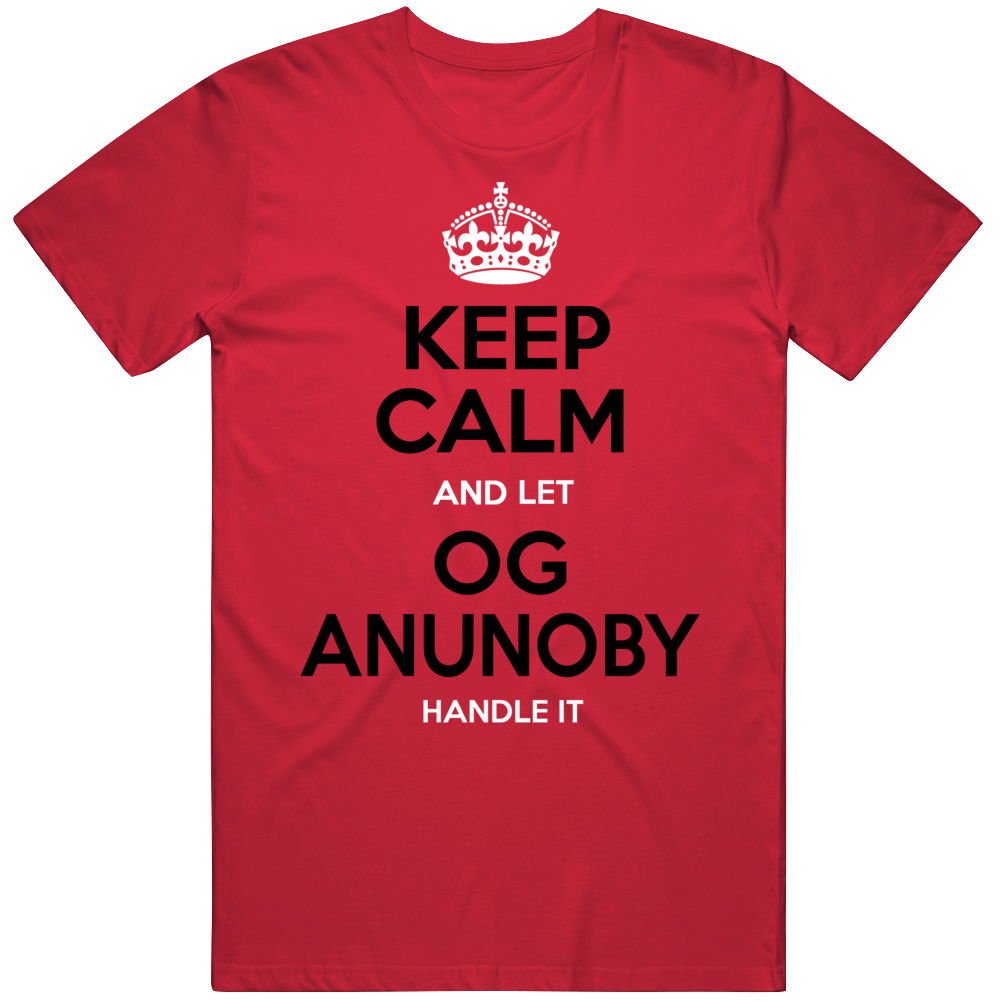 Og Anunoby Keep Calm Toronto Basketball Fan T Shirt