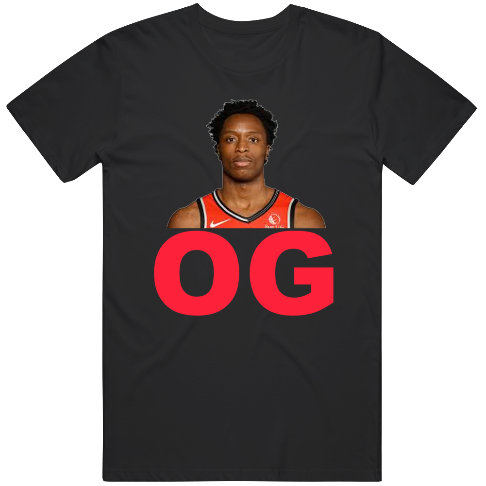 Og Anunoby Profile Toronto Basketball Fan T Shirt